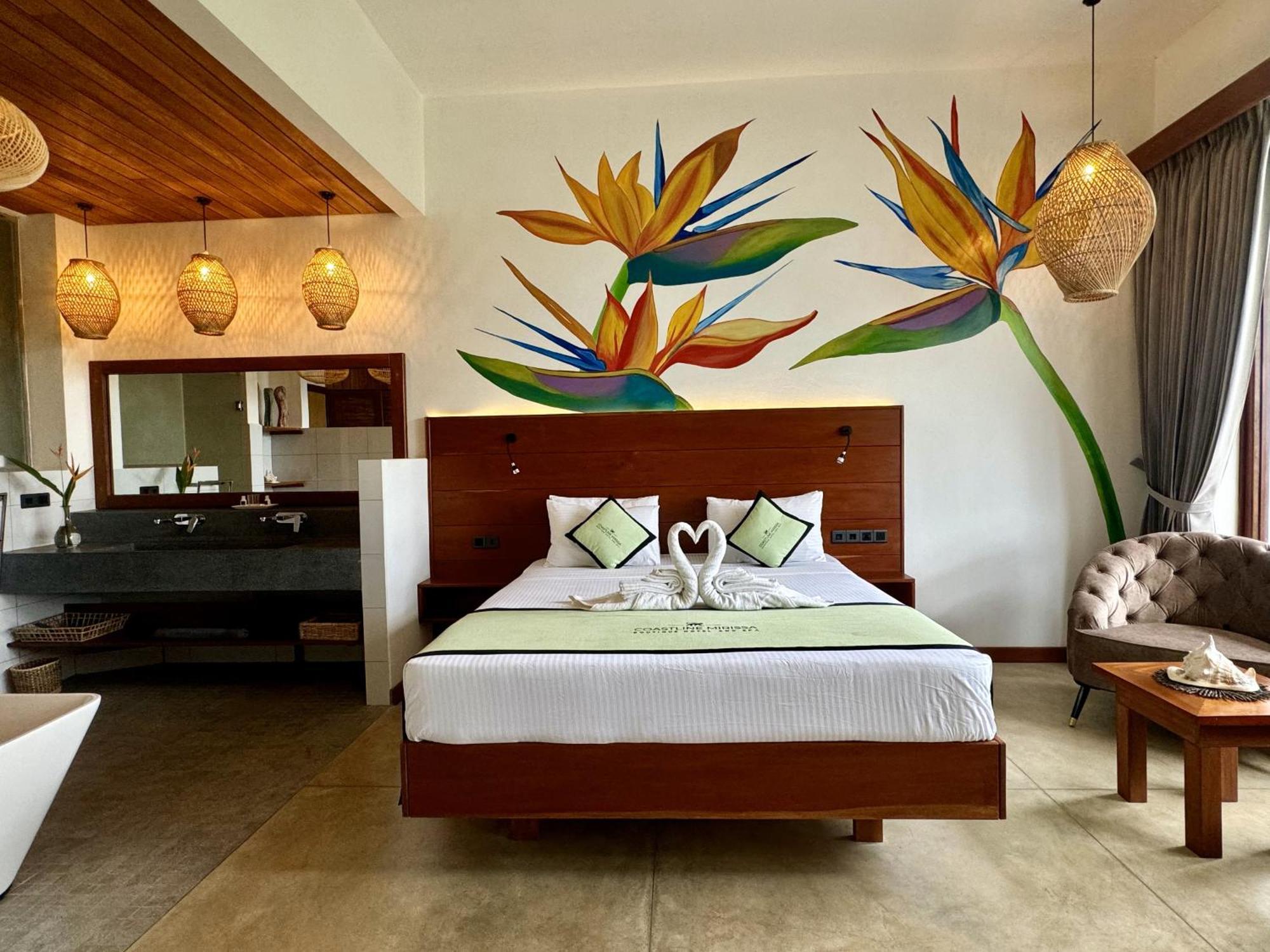 Coastline Mirissa Boutique Hotel And Spa Oda fotoğraf